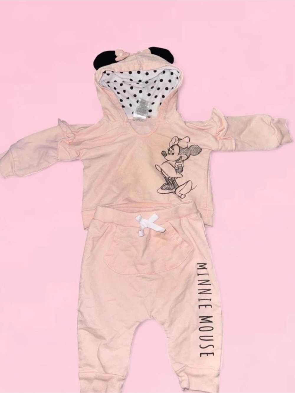 Disney Minnie Mouse Pink Matching Set